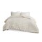 Gracie Mills Chenille Stripe Comforter Set 3 Piece Cotton Grace-13359 Gray